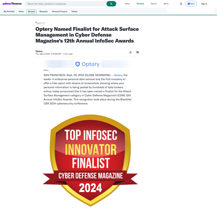 Cyber Defense Magazine’s 12th Annual InfoSec Awards